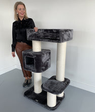 Charger l'image dans la galerie, Arbre à chat Maine Coon Devon Rex - Gris Foncé