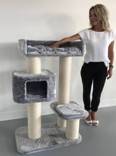 Charger l'image dans la galerie, Arbre à chat Maine Coon Devon Rex - Gris clair