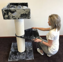 Charger l'image dans la galerie, Arbre à chat Maine Coon Lounge Blackline - crème