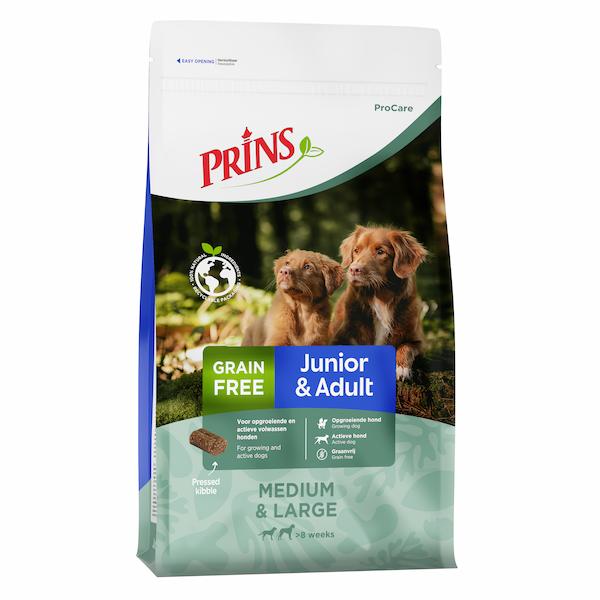 Prins ProCare Grainfree Junior & Adult / sans Céréales (ancien nom : Grainfree Adult)