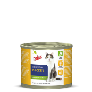 Prins NatureCare Poulet pour chat - Pack de 6 boîtes