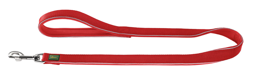 Laisse pour chien Neopren Reflect rouge 100 cm long